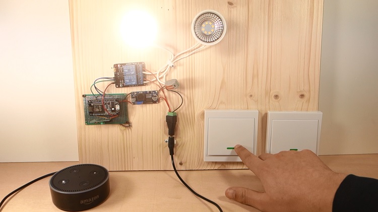 Тестирование настенного выключателя 433 МГц