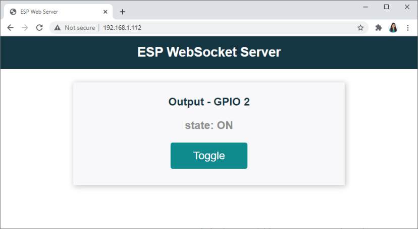 Обзор проекта ESP32 WebSocket сервер переключение выходов