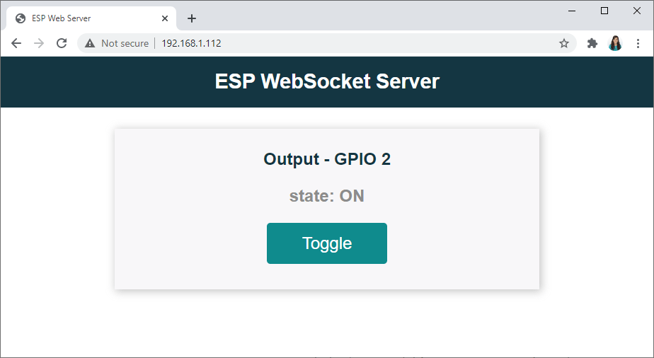 Обзор проекта ESP8266 WebSocket сервер переключение выходов